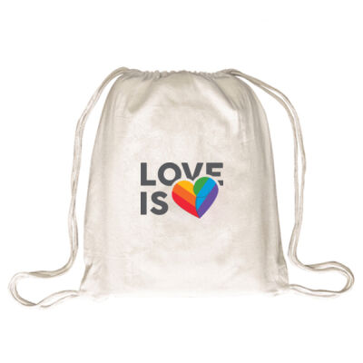 Love is love - Drawstring Backpack Thumbnail